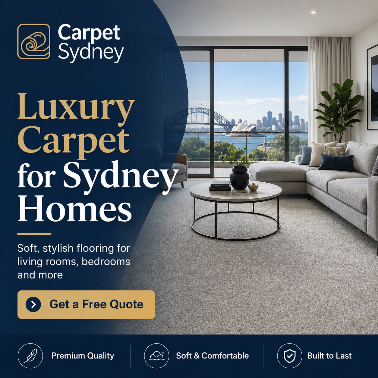Carpet Sydney specializes in providing high-quality carpets and flooring solutions tailored for residential and commercial spaces.